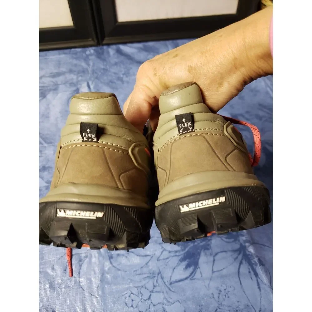 SALEWA WOMEN WANDER HIKER‎ TRAIL LEATHER SHOES BROWN 6